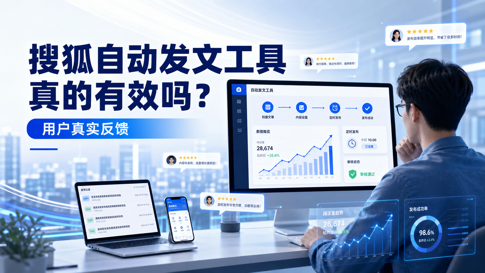搜狐自动发文工具真的有效吗？大庆用户的真实反馈