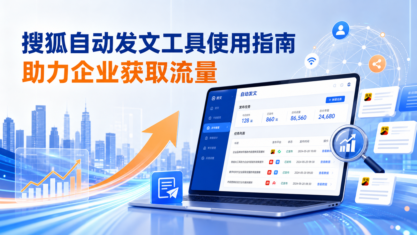 搜狐自动发文工具的使用指南：助力大庆企业获取流量